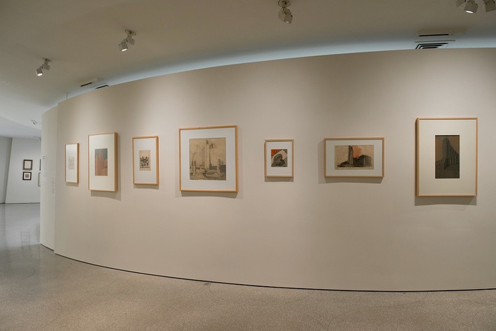 Italian Futurism, Installation views, Guggenheim, New York, 2014