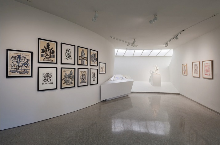 Italian Futurism, Installation views, Guggenheim, New York, 2014