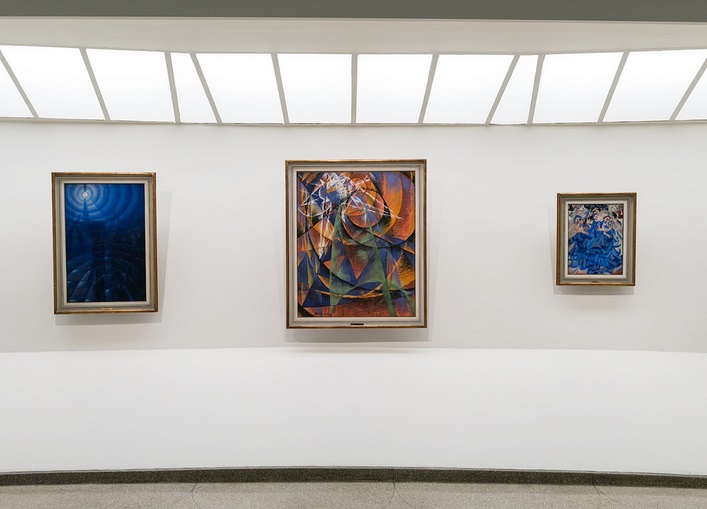 Italian Futurism, Installation views, Guggenheim, New York, 2014