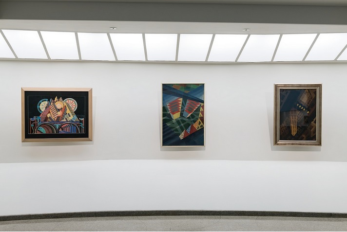 Italian Futurism, Installation views, Guggenheim, New York, 2014